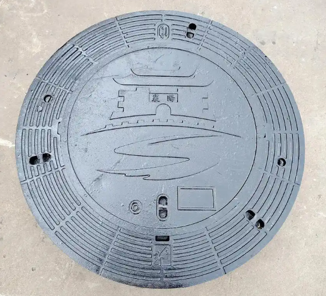 济水街道球墨铸铁井盖定制款展示